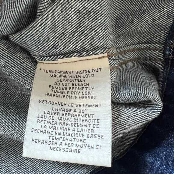 Ralph Lauren Denim & Supply Shawl Collar Denim Sailor Anchor Button Jacket - Picture 7 of 8